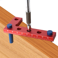Kleine Vierkante Middenzoeker Compact 50x100mm Aluminium Legering Mini Vierkante Liniaal Precieze 90° Markering Middenzo