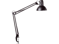 Klemlamp Spaarlamp E27 60 W Maul MAULstudy 8230590 Zwart