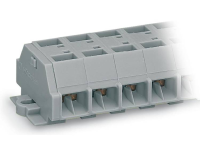 Klemstrook 10 Mm Veerklem Toewijzing: L Grijs Wago 261 207 50 Stuks