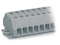 WAGO 261 102 Klemstrook 6 mm Spanveer Toewijzing: L Grijs 100 stuk(s)
