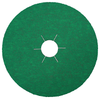Klingspor 316494 Fiberschijf Diameter 125 mm Boordiameter 22 mm RVS 25 stuk(s)
