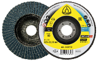 Klingspor 322783 SMT 624 schuurmopschijf, 180 x 22,23 mm korrel 40 gewelfd Diameter 180 mm 10 stuk(s)