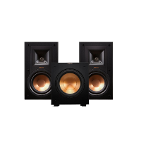 Klipsch: R 10SW + R 15M 2.1 Set   Zwart