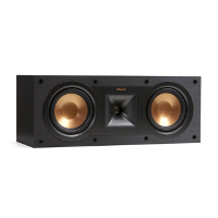 Klipsch: R 25C Center Speaker   Zwart