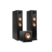 Klipsch: RP 260F + R 112SW 2.1 Set   Zwart