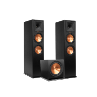Klipsch: RP 280F + R 115SW 2.1 Set   Zwart