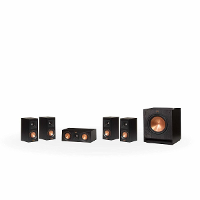 Klipsch: RP 400M 5.1 HOME THEATER SYSTEM   Zwart