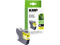 KMP Inktcartridge vervangt Brother LC 3219XLY Compatibel Geel B58YX 1538,4009