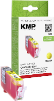 KMP Inktcartridge vervangt Canon CLI 526Y Compatibel Geel C85 1515,0009