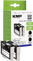 KMP Inktcartridge vervangt Epson T1291 Compatibel 2 pack Zwart E125D 1617,0021