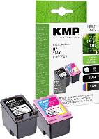 KMP Inktcartridge vervangt HP 304XL, N9K08AE, N9K07AE Compatibel Combipack Zwart, Kleur H175VX 1759,4005