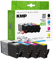 KMP Inktcartridge vervangt HP 912XL, 3YP34AE, 3YL84AE, 3YL81AE, 3YL82AE, 3YL83AE Compatibel Combipack Zwart, cyaan, magenta, geel H188XV 1765,0005