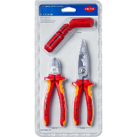 KNIPEX 00 31 30 BK V01 Elektro Installatieset tangenset