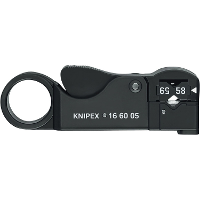 KNIPEX Coax Afstriptang 16 60 05 SB kabelstrip /ontmantelingsgereedschap