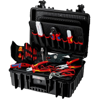 Knipex Knipex Werk Gereedschapskoffer (met inhoud) 25 delig (l x b x h) 437 x 307 x 172 mm