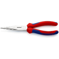 KNIPEX Platspitse tang met zijsnijder 200mm grijptang