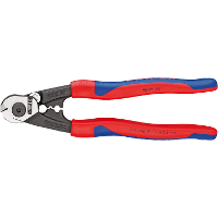 KNIPEX Staaldraadschaar met bevestigingshaak 95 62 190 kniptang