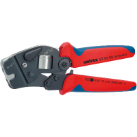 KNIPEX Zelfinstellende krimptang met voorinvoering 975309 Vierkant krimp automatisch, met openingsveer