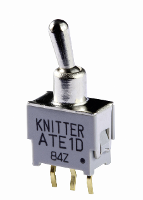 Knitter Switch ATE 2G ATE 2G Tuimelschakelaar 48 V DC/AC 0.05 A 2x (aan)/uit/(aan) Moment/0/moment 1 stuk(s)