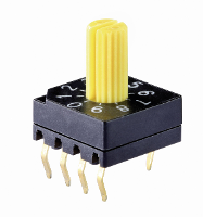 Knitter Switch DRS 4010 DRS 4010 Codeerschakelaar BCD 0 9 Schakelposities 10 1 stuk(s)