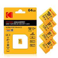 Kodak C10 Hoge Snelheid TF Geheugenkaart 256GB/128GB/64GB U3 4K HD Video Geheugenkaart voor Mobiele Telefoon Tablet Came