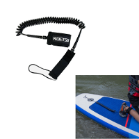 KOETSU Paddle Board Surfboard Accessoires Voet Touw Veiligheids Leash 5mm Verstelbaar TPU Materiaal Touw Voor Stand Up P