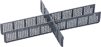 Allit 457940 ProServe Divider Set 1 Kofferinlegstuk (l x b x h) 360 x 150 x 20 mm