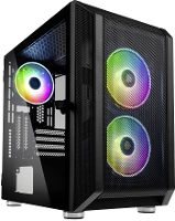 Kolink CITADEL MESH RGB Micro tower Gaming behuizing Zwart