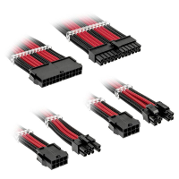 Kolink CORESTANDARD EK BRD Aansluitkabel Stroom Zwart/rood