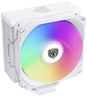 Kolink Kolink Umbra EX180 ARGB White CPU Cooler   120 mm CPU koellichaam met ventilator