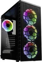 Kolink OBSERVATORY LITE MESH Midi tower Gaming behuizing Zwart