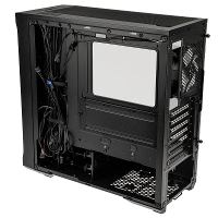 Kolink Unity Cascade ARGB Midi tower PC behuizing Zwart
