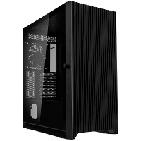 Kolink Unity Lateral Performance Midi tower PC behuizing Zwart 3 voorgeïnstalleerde LED ventilators
