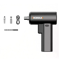 KOMAX Kleine 7 Elektrische Schroevendraaier Oplaadbare Multifunctionele Huishoudelijke Draadloze Boormachine Driver Gere