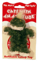 Kong Catnip Toy Frog Per stuk