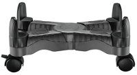 Konig Cmp Casestand2 Computerstandaard Met Wieltjes   Zwart