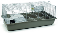 Konijnk Nero 4 Deluxe Zilver/grijs 118x64,5x47 Cm