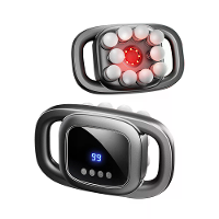 KONKA 10 Kop Diepe Weefsel Massagepistool Professioneel Fasciapistool Met 99 Snelheden 32KG Sterke Kracht LED Display St