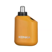 KONKA KBMQ 1312 T Elektrische neushaartrimmer 360° Veilige snijwijze Type C Snelladen Waterdicht Draagbaar met stofkap v
