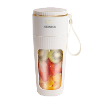 KONKA Mini Elektrische Verse Juicer 10 Messen Krachtige Vergruizende IJs Draadloze Draagbare Blender Sap Extractor Fles