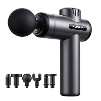 KONKA V19 Fascia Gun 6 snelheden aanpasbaar 6 massagetoebehoren massagegun vermoeidheid verlichten spierontspanning 1200