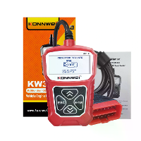 KONNWEI KW310 OBD2 Auto Diagnostische Scanner EOBD Scan Tool DTC Motorcodelezer Spanningstest Ingebouwde Speaker