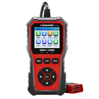 KONNWEI KW330 OBDII EOBD CAN Motorcodelezer 2,8 inch TFT scherm Batterijtest Meertalig Auto diagnosetool OBD2 scanner