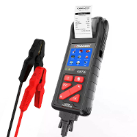 KONNWEI KW720 Accu Tester met Geïntegreerde Printer 6V/12V/24V Universele Accu Analyzer Craking/Oplaadtest
