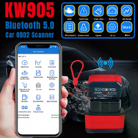 Konnwei KW905 Auto OBD2 Scannert bluetooth 5.0 Motor Analyzer Android IOS Dual Mode Auto Diagnosetool