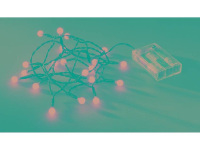 Konstsmide 1491 107 Lichtketting met batterijen Binnen werkt op batterijen 20 LED (Ã©Ã©n kleur) Warm wit