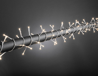 Konstsmide 2366 003 Micro lichtketting Buiten Energielabel: E (A++   E) werkt op het lichtnet 80 Gloeilamp Helder Verlichte lengte: 3.95 M