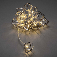 Konstsmide 3121 303 Motief lichtketting Kegel Binnen Energielabel: LED werkt op het lichtnet 16 LED Warm wit Verlichte lengte: 3 m