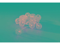 Konstsmide 3176 103 Motief lichtketting Bollen Binnen werkt op batterijen 16 LED Warm wit