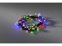 Konstsmide 3691 507 Party lichtketting Buiten Energielabel: LED werkt op het lichtnet 80 LED Bont Verlichte lengte: 6.32 M